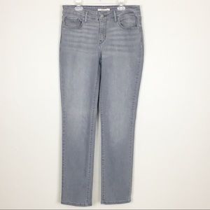 Levis 712 Slim Gray Wash Skinny Jeans 31